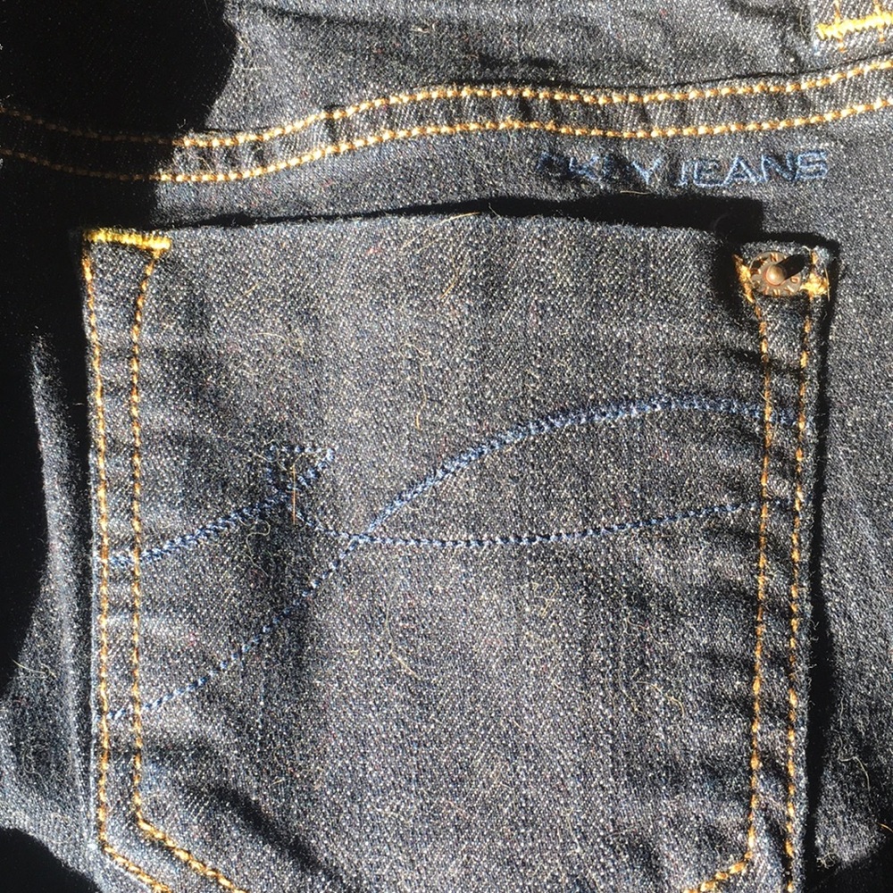 Dark Blue denim DKNY stretch jeans